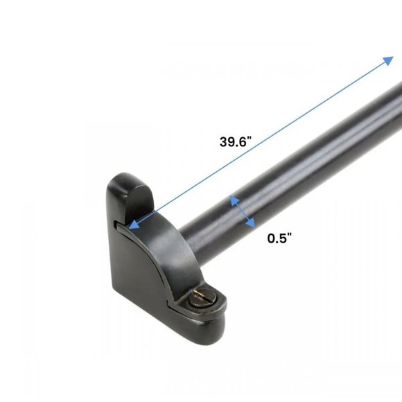 1 Rod Bronze Carpet Rod Set with Classic Design for Timeless Appeal Staircases - Picture 4 of 5